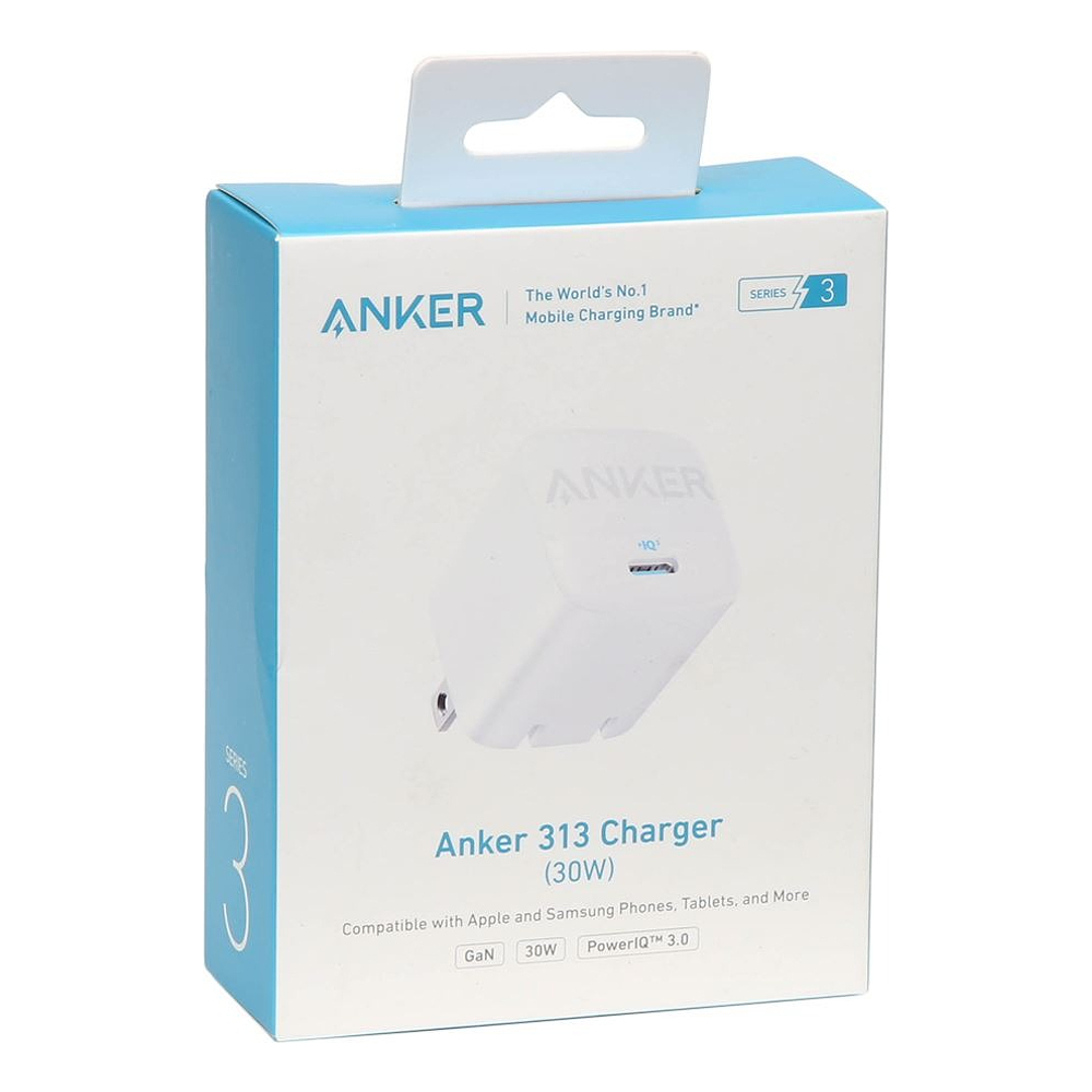 Cargador De Pared Anker 30w Para iPhone 17 Pro Max 6.9 | iPhone 17 Pro 6.3 | iPhone 17 Normal 6.3 | iPhone 17 Air 6.5 7
