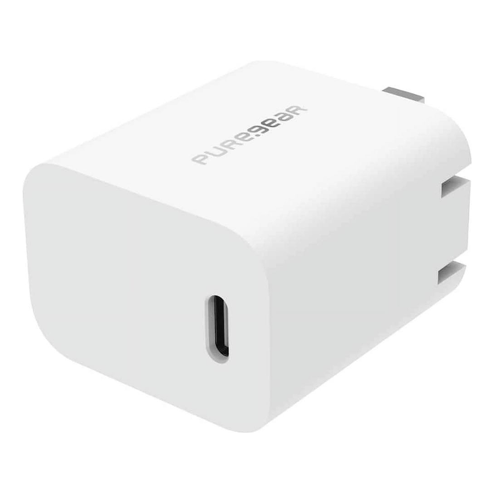 Puregear Cargador de Pared 20w Para iPhone 17 Pro Max 6.9 | iPhone 17 Pro 6.3 | iPhone 17 Normal 6.3 | iPhone 17 Air 6.5 6