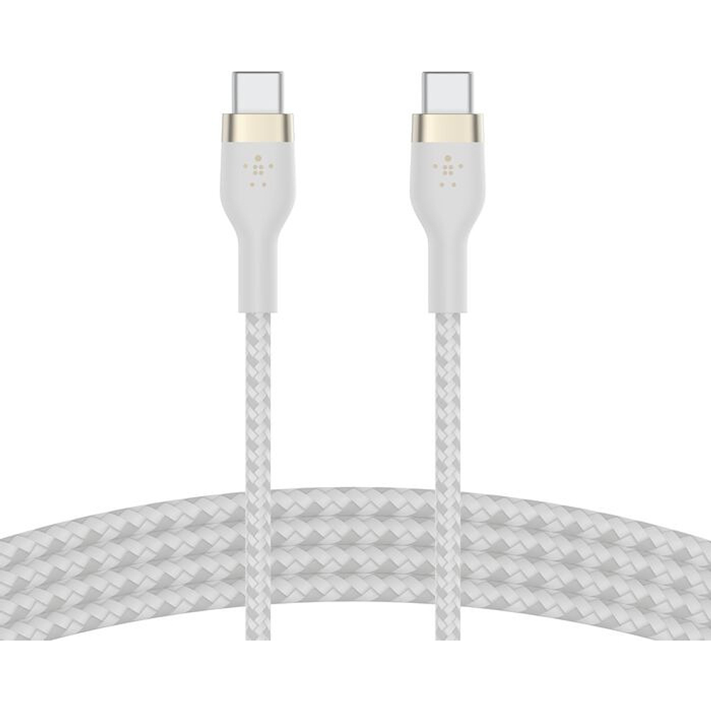 Cable Belkin Boostcharge Pro Flex 2m Para iPhone 17 Pro Max 6.9 | iPhone 17 Pro 6.3 | iPhone 17 Normal 6.3 | iPhone 17 Air 6.5 7
