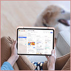 Case Para Ipad Pro 11 M5 (2025) A3357 A3358 Clear / Rose 3