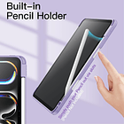 Case Para Ipad Pro 11 M4 (2024) A2836 A2837 Clear / Lila 4