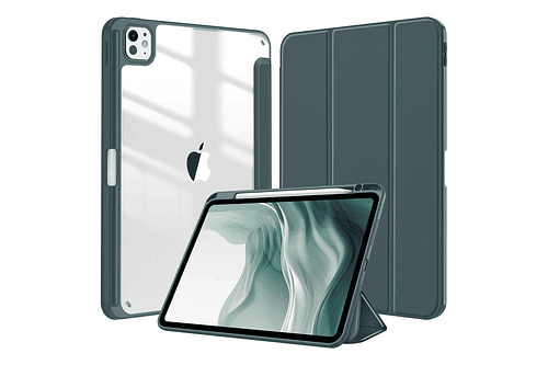 Smart Case Para Ipad Pro 11 M4 (2024) | M5 (2025) Clear