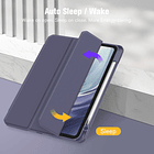 Case Para Ipad Pro 11 M5 (2025) A3357 A3358 Clear / Lavanda 7