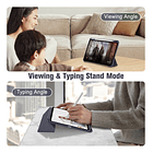 Smart Case Para Ipad Pro 11 M4 (2024) | M5 (2025) Clear 3