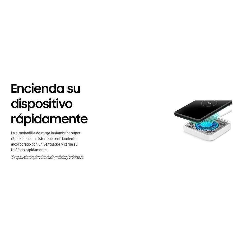 Cargador Samsung Super Fast Wireless Charger 15W Para Galaxy Z Flip7  5