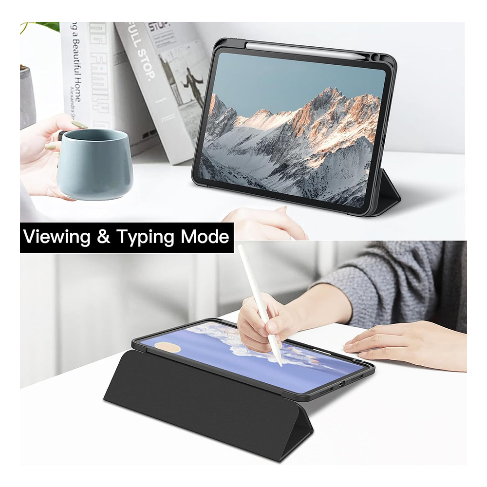 Smart Case Para Ipad Pro 11 M4 (2024) | M5 (2025) Clear 5