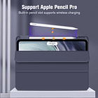 Smart Case Para Ipad Pro 11 M4 (2024) | M5 (2025) Clear 6