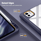 Smart Case Para Ipad Pro 11 M4 (2024) | M5 (2025) Clear 8