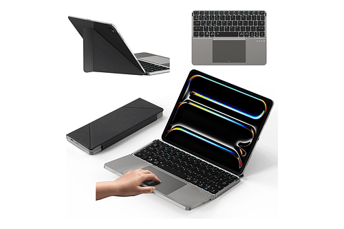 Teclado Portátil Touchfold Para Galaxy Tab S9 Fe Plus X610