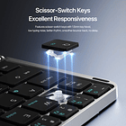 Teclado Portátil Touchfold Para Galaxy Tab A 10.1 P580 P585 8