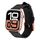 Correa De Cuero Platinum Para Apple Watch Serie 11 42mm 1