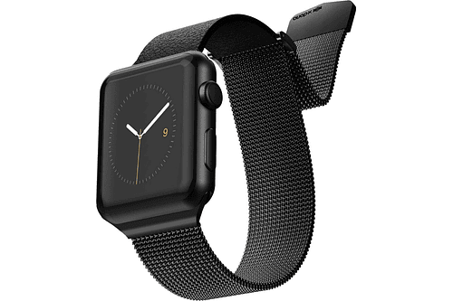 Correa Acero Y Cuero X-doria Para Apple Watch Serie 11 42mm