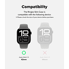 Case Ringke Slim 2-pack Para Apple Watch Serie 11 42mm 2