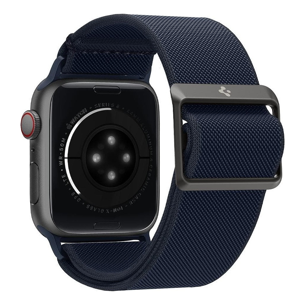 Correa De Nylon Spigen Para Apple Watch Serie 11 46mm Azul 1