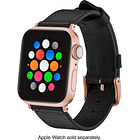 Correa De Cuero Platinum Para Apple Watch Serie 11 42mm 4