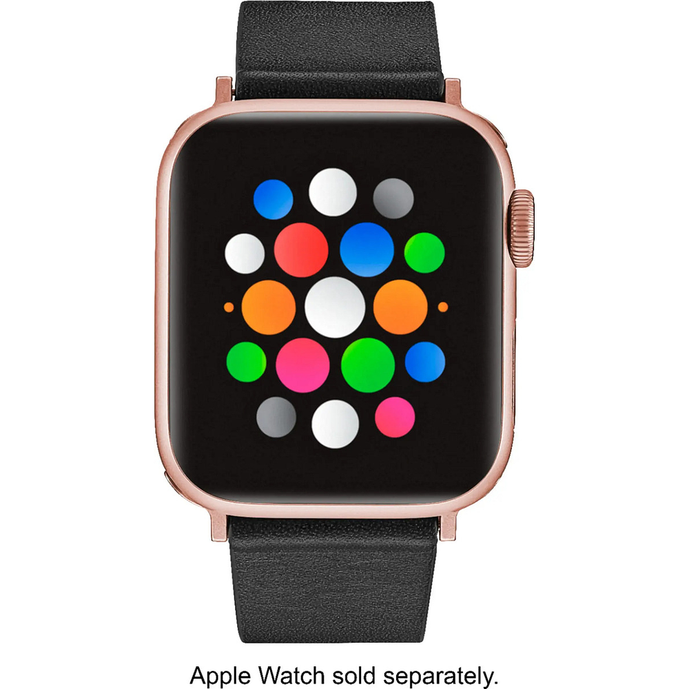 Correa De Cuero Platinum Para Apple Watch Serie 11 42mm 5