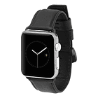 Correa Cuero Case Mate Para Apple Watch Serie 11 46mm Negro 1