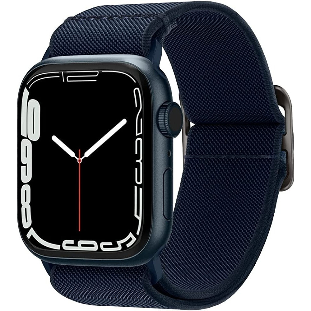 Correa De Nylon Spigen Para Apple Watch Serie 11 46mm Azul 4