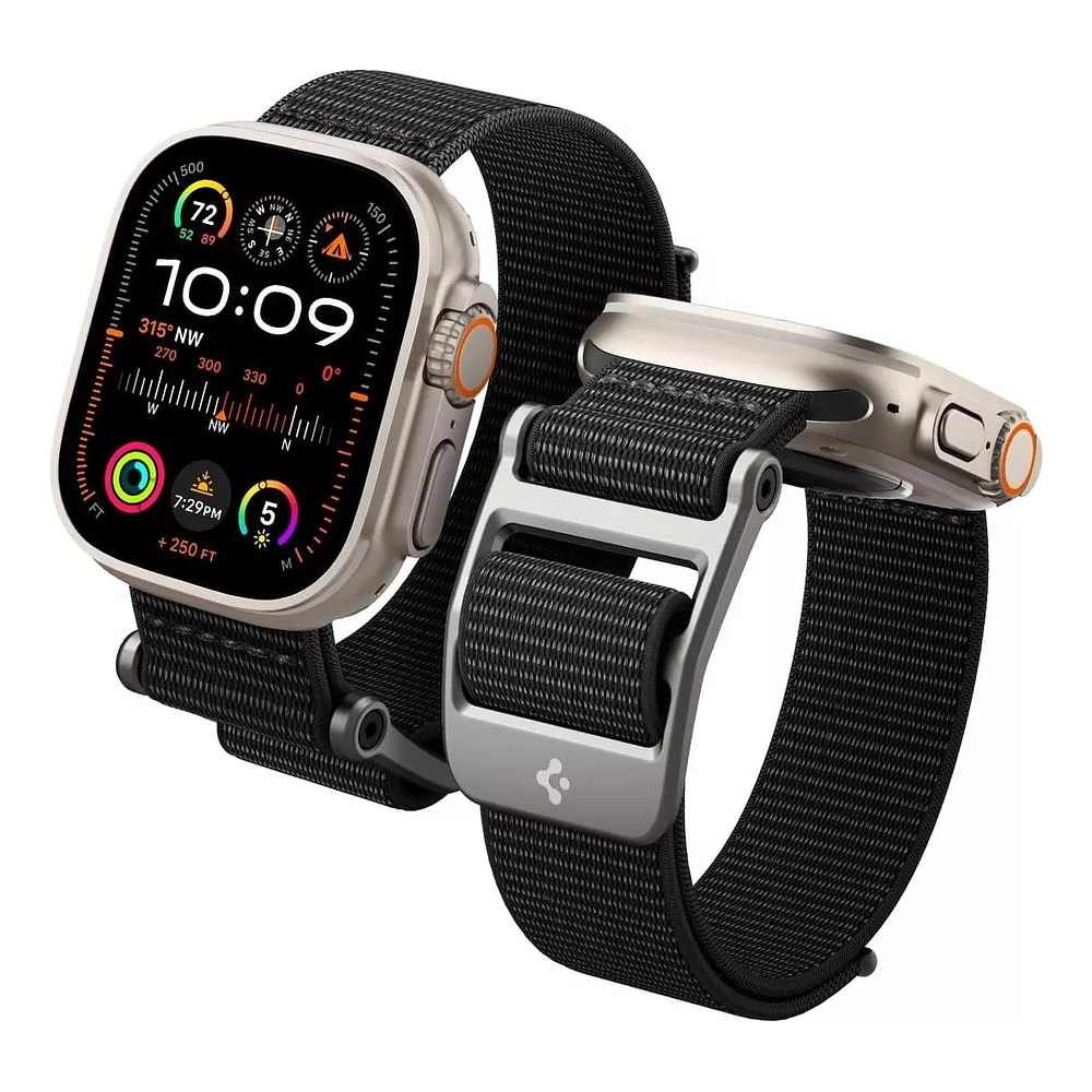 Correa De Nylon Spigen Dura Pro Para Apple Watch 11 46mm 1