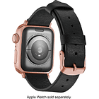 Correa De Cuero Platinum Para Apple Watch Serie 11 42mm 7