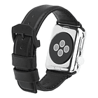 Correa Cuero Case Mate Para Apple Watch Serie 11 46mm Negro 4