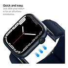 Correa De Nylon Spigen Para Apple Watch Serie 11 46mm Azul 5
