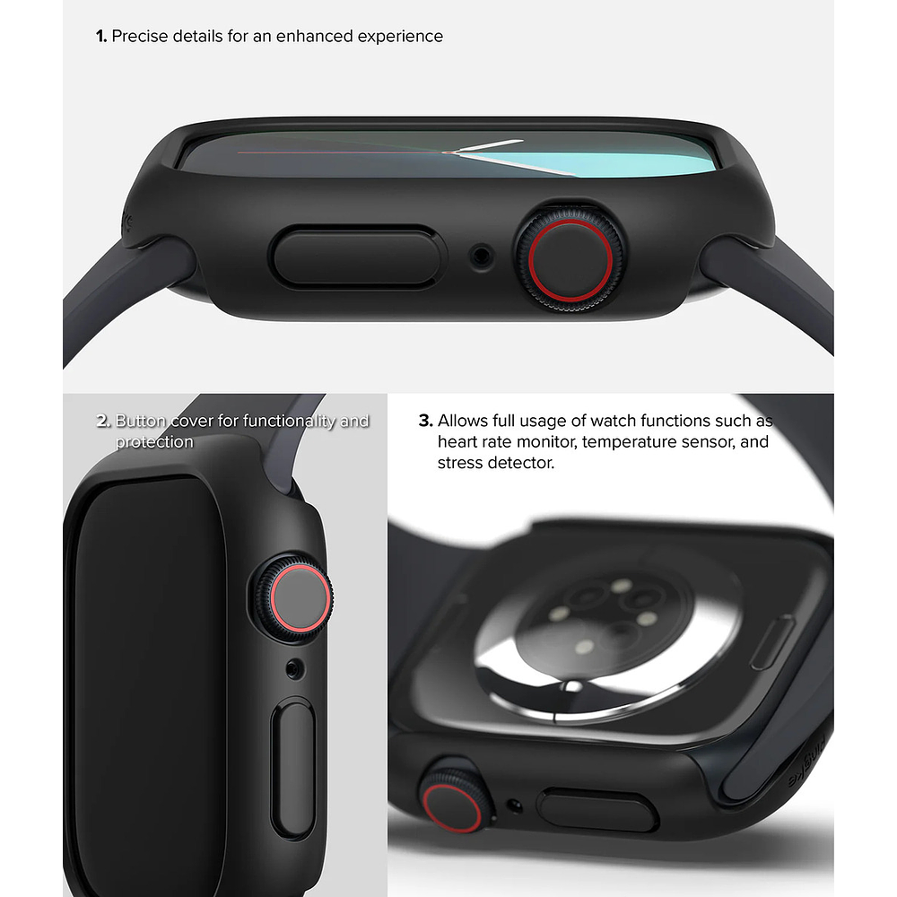 Case Ringke Slim 2-pack Para Apple Watch Serie 11 42mm 7