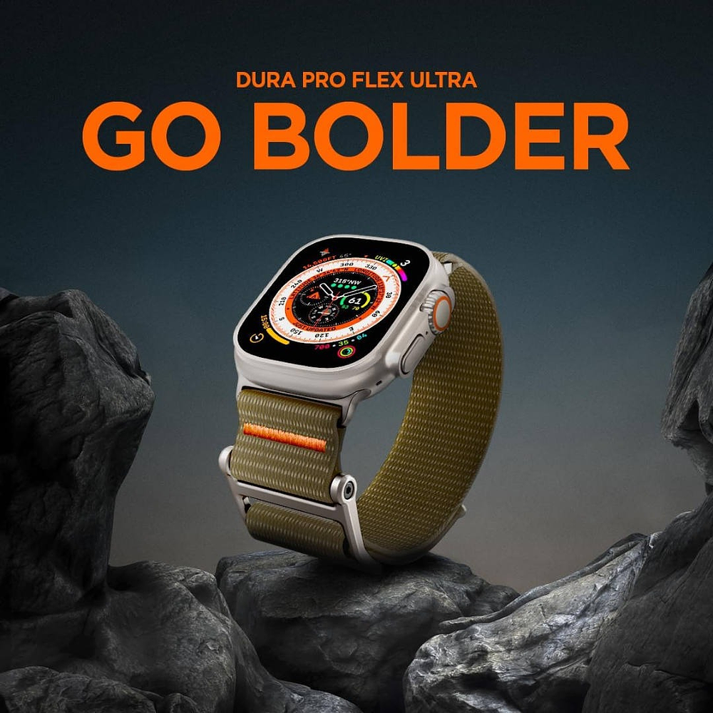Correa Spigen Durapro Flex Ultra Para Apple Watch 11 46mm Kh 5