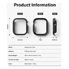 Case Ringke Slim 2-pack Para Apple Watch Serie 11 42mm 9