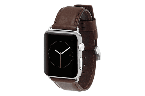 Correa D Cuero Case Mate Para Apple Watch Serie 11 46mm Café