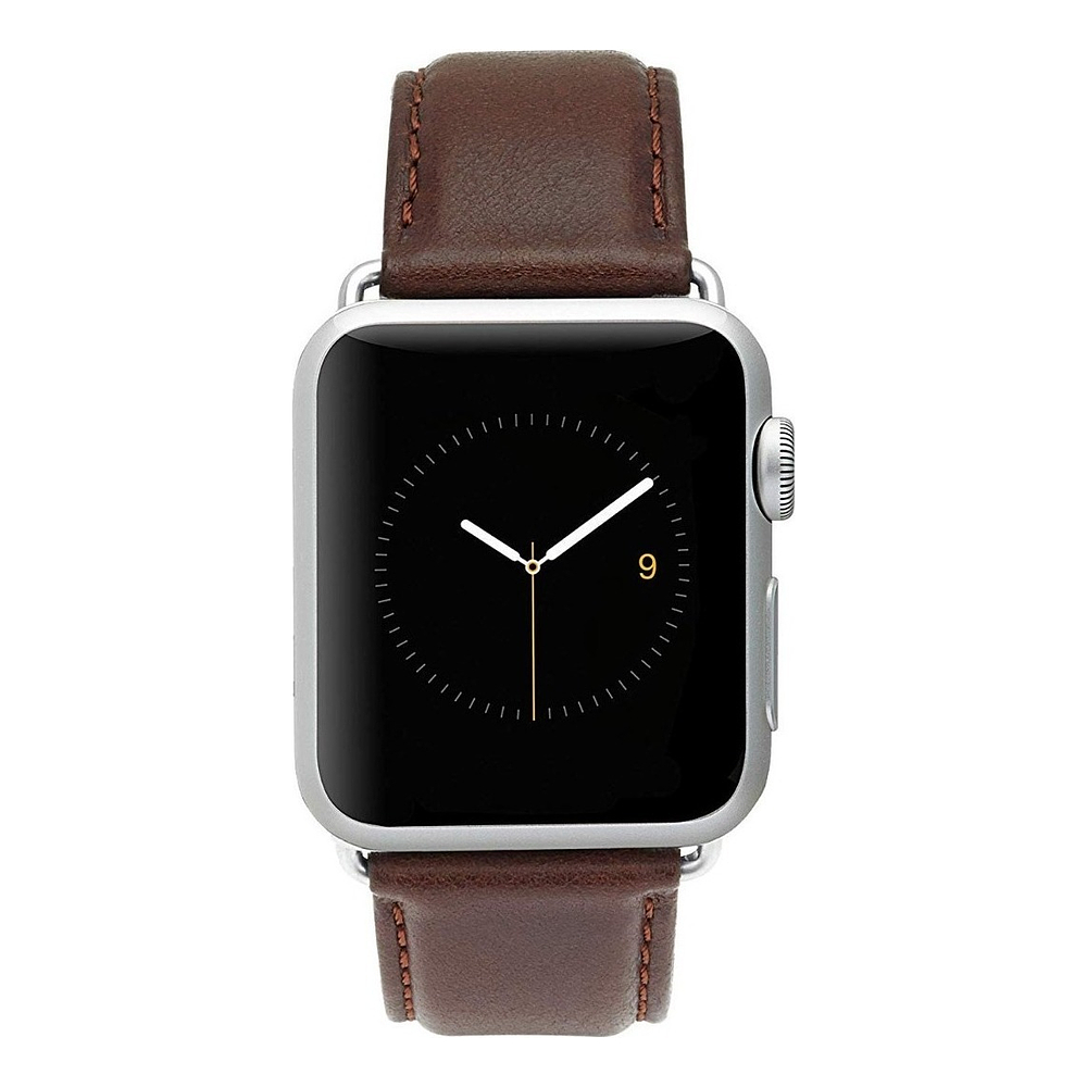 Correa D Cuero Case Mate Para Apple Watch Serie 11 46mm Café 2