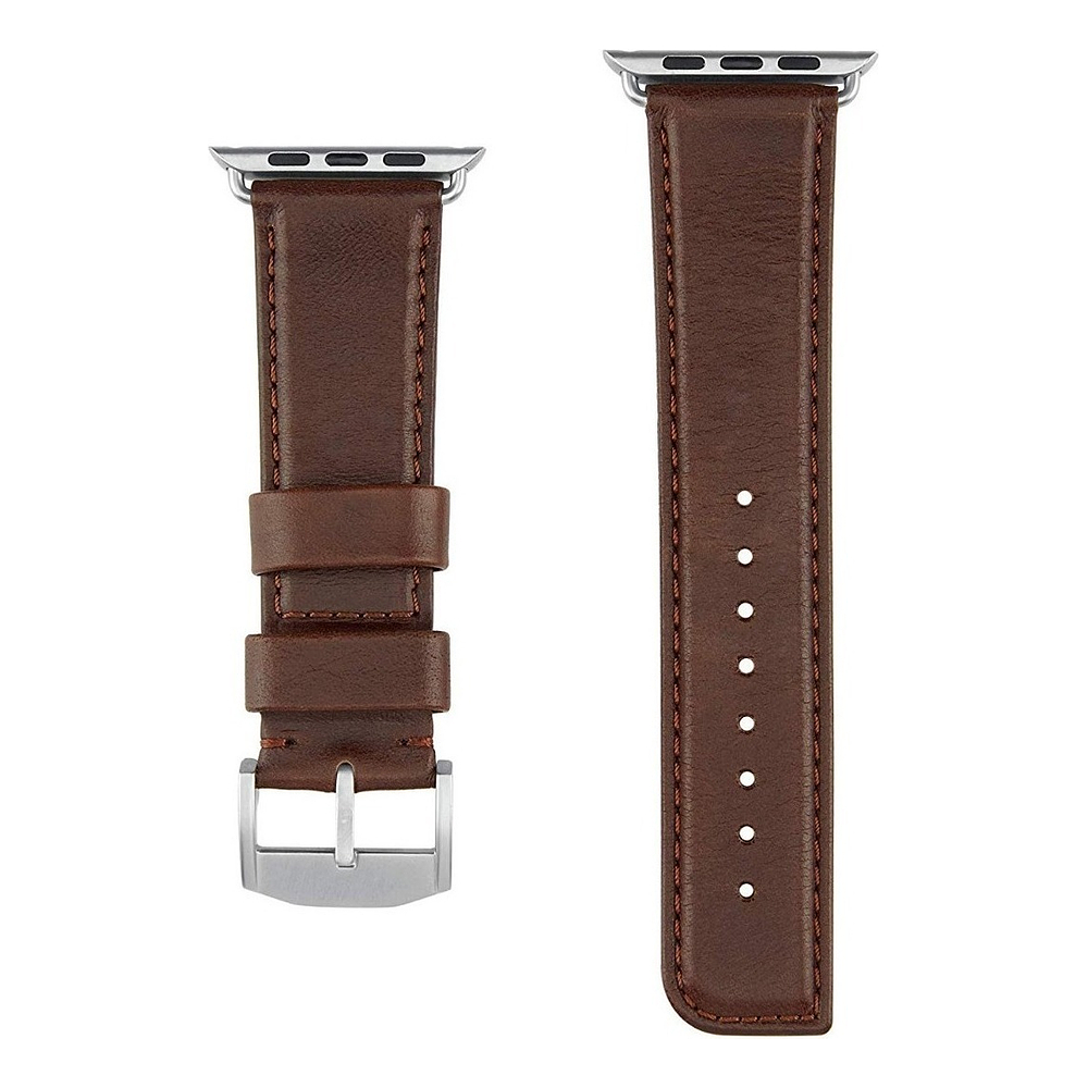 Correa D Cuero Case Mate Para Apple Watch Serie 11 46mm Café 3