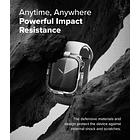 Case Ringke Fusion Bumper Para Apple Watch 11 46mm Clear 3