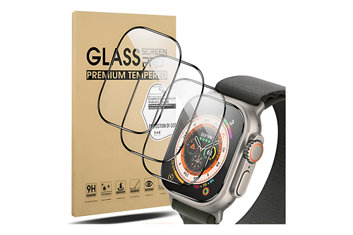 Mica Glass Suoman Para Apple Watch Ultra 49mm 3ra Gen 4pcs