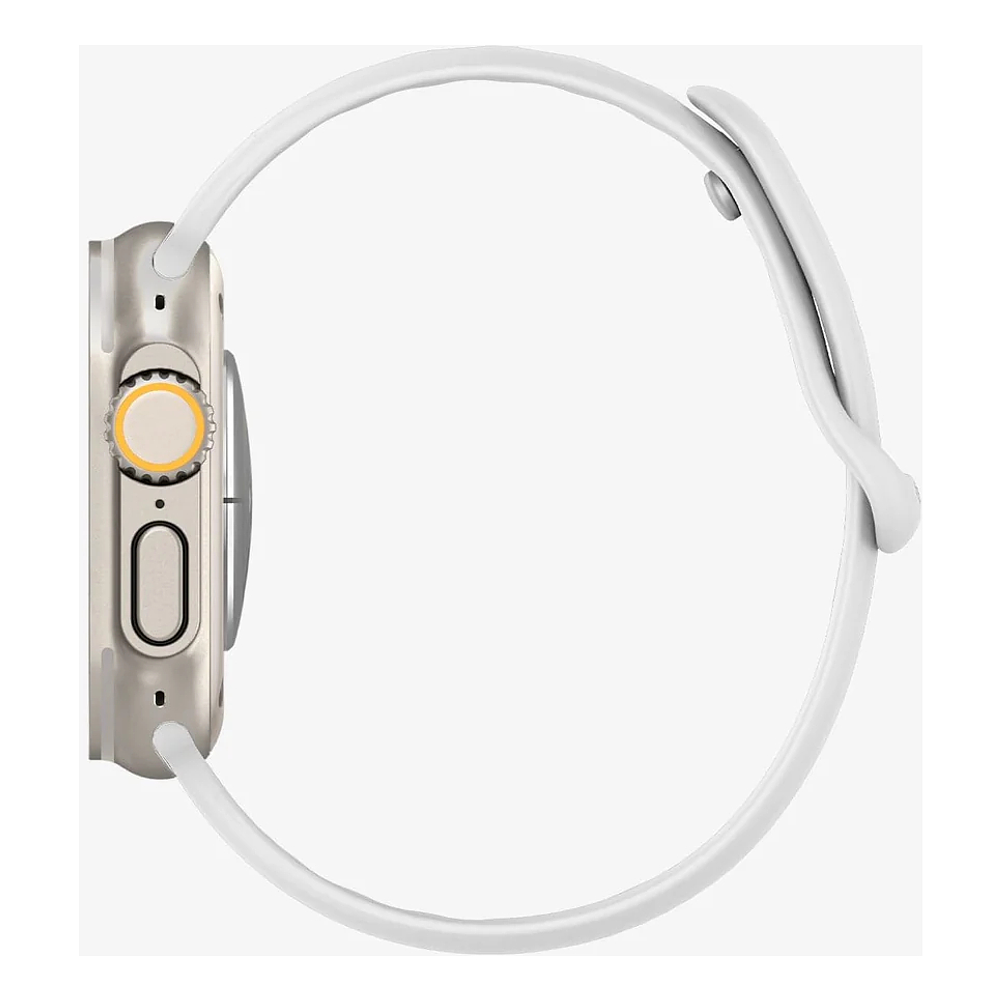 Correa Spigen Silicone Fit Para Apple Watch 11 46mm Blanco 8