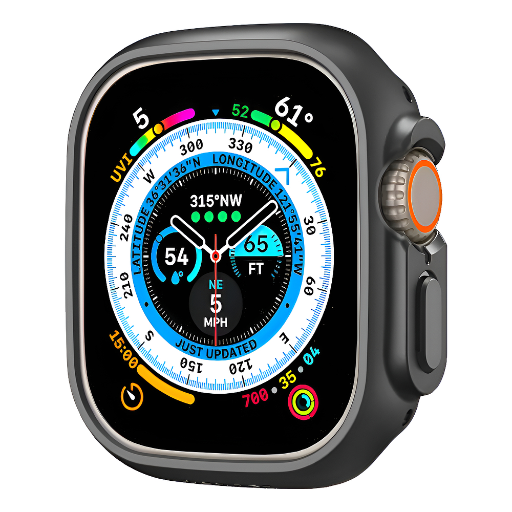 Case Spigen Thin Fit Para Apple Watch Ultra 3ra Gen 49mm Neg 1