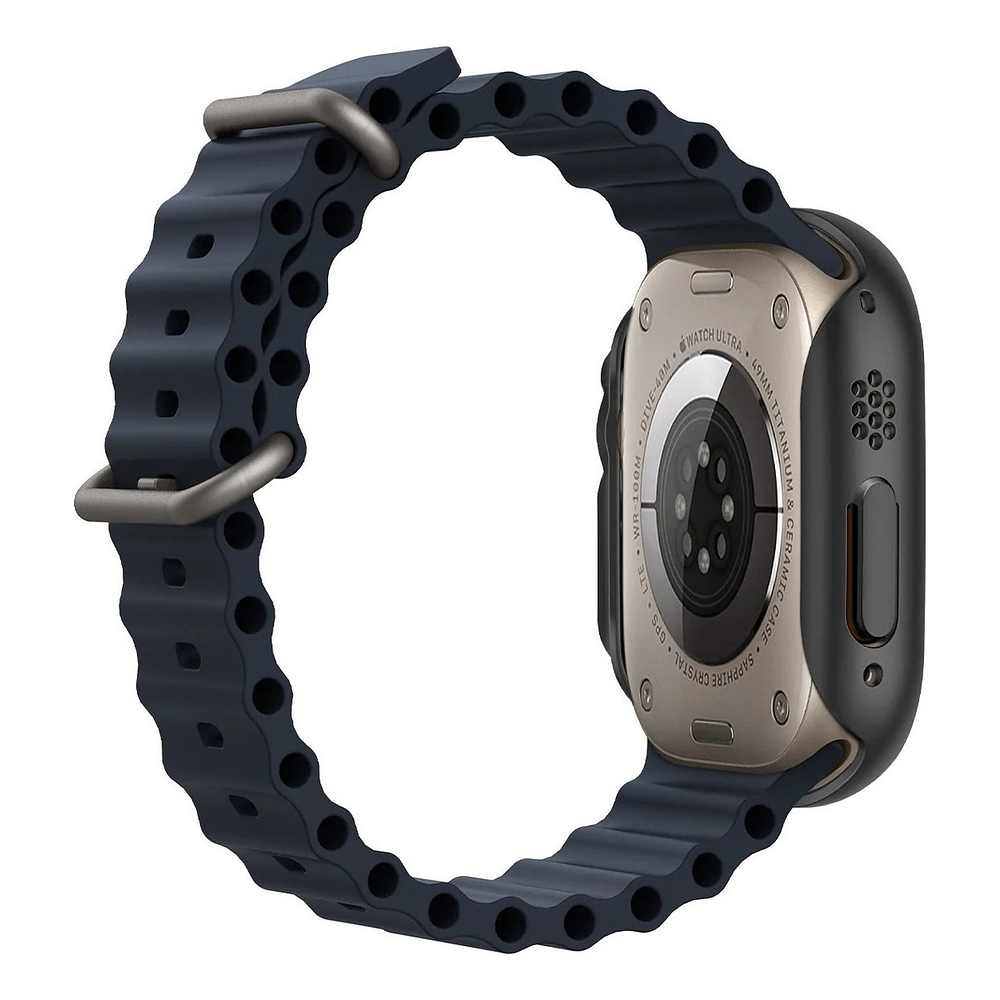 Case Spigen Thin Fit Para Apple Watch Ultra 3ra Gen 49mm Neg 4