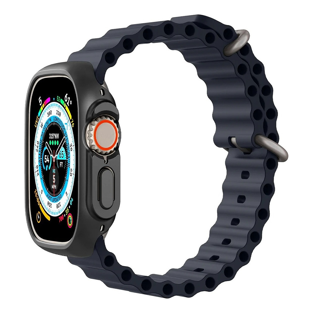 Case Spigen Thin Fit Para Apple Watch Ultra 3ra Gen 49mm Neg 5
