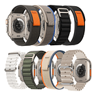 Correa De Nylon Para Apple Watch Ultra 1a 3ra 49mm 8-pack  1