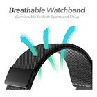 Correa Acero X-doria Para Apple Watch Ultra 3ra Gen 49mm Ne 7