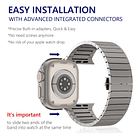 Correa De Acero Para Apple Watch Ultra 3ra Gen 49mm Flat 3