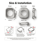 Case Ringke Air Para Apple Watch Ultra 3ra Gen 49mm Gray 8