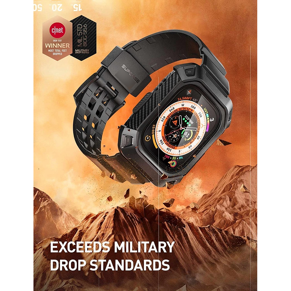 Correa Y Case Supcase Para Apple Watch Ultra 3ra Gen 49mm 5