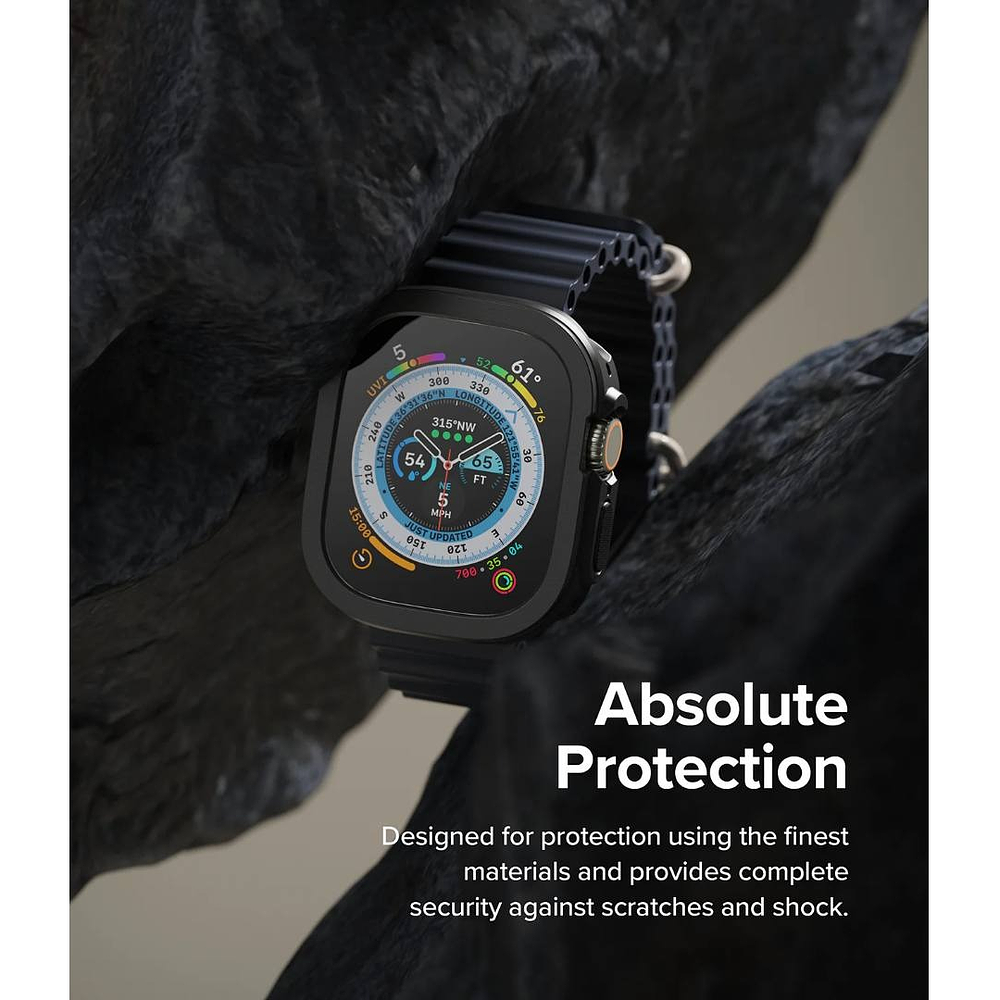 Case Ringke Air Para Apple Watch Ultra 3ra Gen 49mm Negro 5