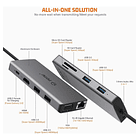 Adaptador Hub Totu Usb C Para Galaxy Tab S11 Ultra X930 X936 4