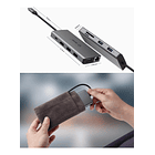 Adaptador Hub Totu Usb C Para Galaxy Tab S11 Ultra X930 X936 5