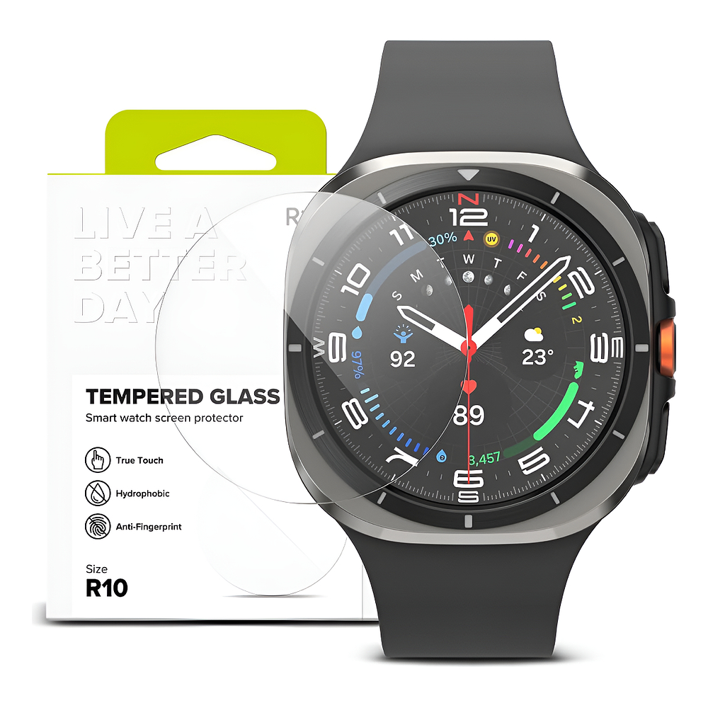Mica De Vidrio Ringke Glass Para Galaxy Watch Ultra 2025 47mm 4pc 1