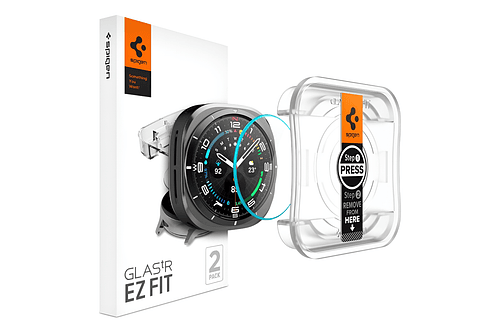 Mica D Vidrio Spigen Ezfit Para Galaxy Watch Ultra 2025 47mm 2pcs