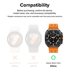 Mica De Vidrio Ringke Glass Para Galaxy Watch Ultra 2025 47mm 4pc 2