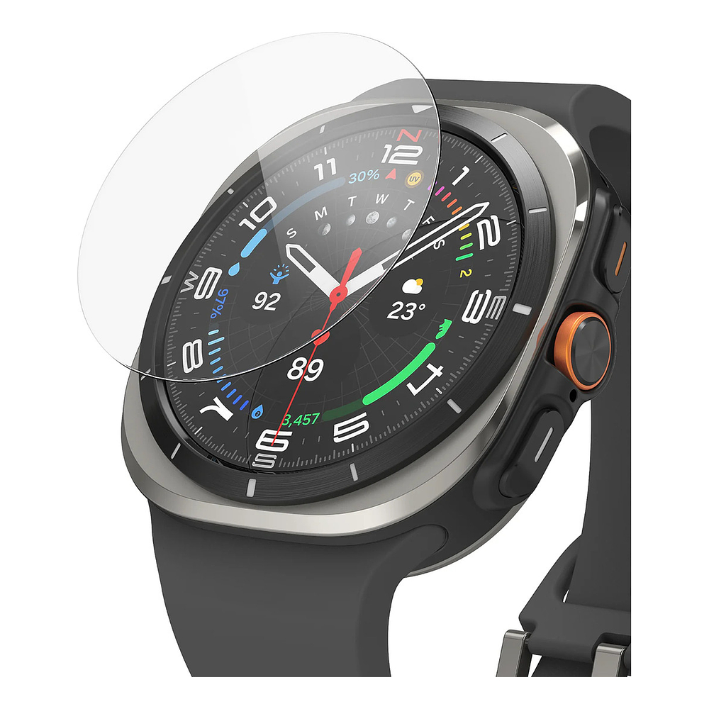 Mica De Vidrio Ringke Glass Para Galaxy Watch Ultra 2025 47mm 4pc 3